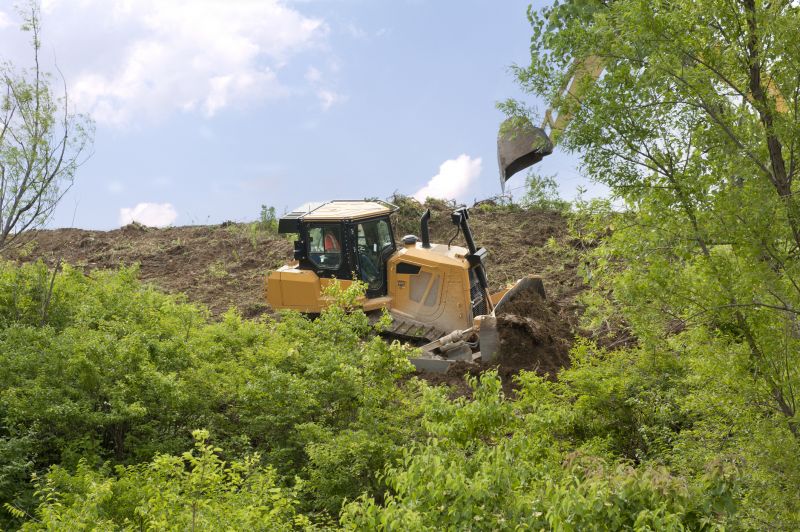 Bulldozer Land Clearing