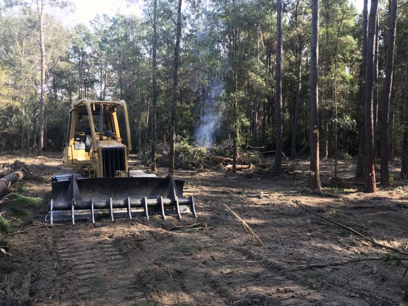 Bulldozer Land Clearing