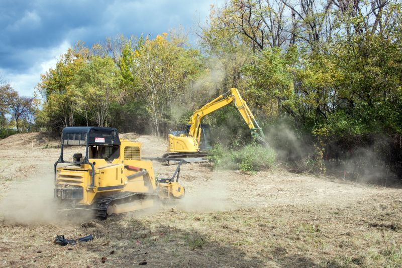 Bulldozer Land Clearing